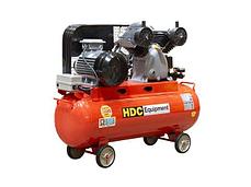 Компрессор HDC HD-A103 ременной (600 л/мин, 10 атм, ременной, масляный, ресив. 100 л, 380 В, 3.30 кВт) (HDC, фото 3