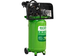Компрессор ECO AE-1005-B2 ременной (380 л/мин, 8 атм, ременной, масляный, вертикальный ресив. 100 л, 220 В,, фото 1