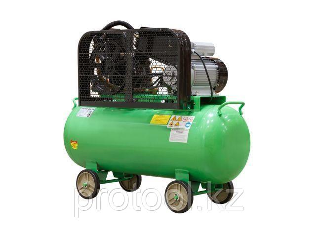 Компрессор ECO AE-1005-B1 ременной (380 л/мин, 8 атм, ременной, масляный, ресив. 100 л, 220 В, 2.20 кВт) (ECO)