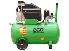 Компрессор ECO AE-501-4 коаксиальный (260 л/мин, 8 атм, коаксиальный, масляный, ресив. 50 л, 220 В, 1.80 кВт), фото 4