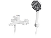 Смеситель для ванны (Lt) D35, серия Lotus белый, a-five (На стену, Короткий излив) (a-five) (A5-0732)