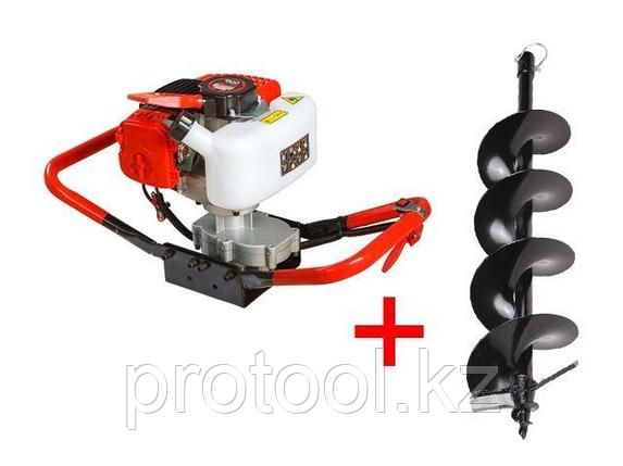 Мотобур ECO GD-52 АКЦИЯ! + Бур почвенный ф150х800x20мм ECO (ED-150) (1.85 кВт, 10 кг) (ECO) (GD-52A1), фото 1