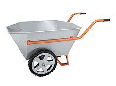 Тачка хозяйственная ТХ (200л, 400 кг, двухколесная, литая резина 380х70мм, вес 28 кг) (пр-во РБ) (КОМ) (ТХ)