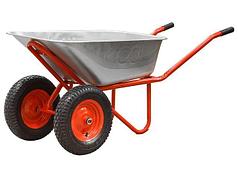 Тачка строительная ECO WB351-2 (130л, 350кг, 2 пневмоколеса 4.00-8) (ECO) (WB351-2)