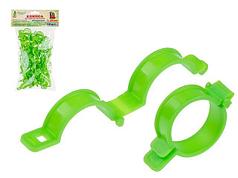 Клипса для подвязки растений, d25 мм, 50 шт, ОСТРОВ КОМФОРТА (ОСТРОВ КОМФОРТА) (4814692001667)