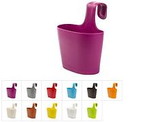 Кашпо балконное Verona (Верона) 2,8 л, DRINA (цвета в ассортименте) (DRINA) (10461)