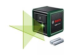 Нивелир лазерный BOSCH Quigo Green в кор. (проекция: крест, до 12 м, +/- 0.60 мм/м, резьба 1/4") (BOSCH)