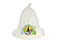 Шапка для бани и сауны , войлок, "Hot Pot" (HOT POT) (41159)
