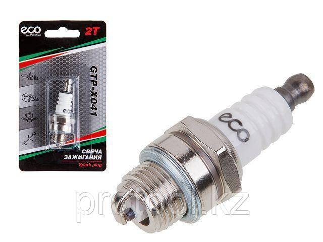Свеча зажигания ECO GTP-X041 (2Т; М14*1.25; резьба 9,5 мм) (ECO) (GTP-X041)