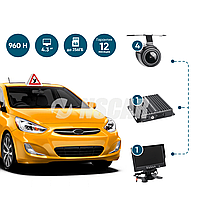 Комплект видеонаблюдения на 4 камеры NSCAR 403