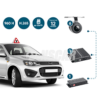 Готовый комплект для автошколы на 4 камеры NSCAR 401 HD