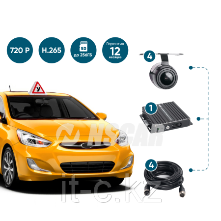 Готовый комплект для автошколы NSCAR 401 HD