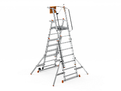 Платформа выдвижная складная двусторонняя Sarayli 2х6+2х6, 2650 мм