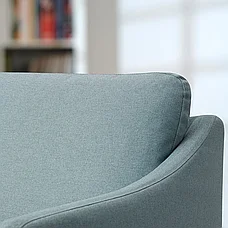 ГРУВАН 2-местный диван, Tibbleby светло-серо-бирюзовый ИКЕА, IKEA, фото 5