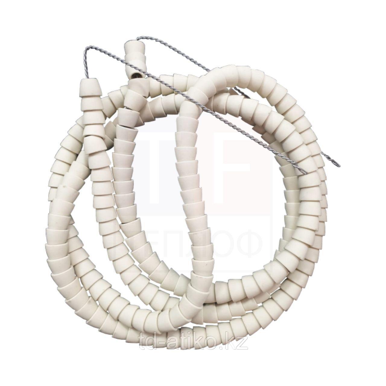 Спираль с бусами 1,5кВт 220В для сковороды СЭЧ-0,25, СЭЧ-0,45 (002.39)