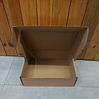 Подарочная Оригинальная Крафтовая Коробка 265*180*85 мм. Коричневая Картонная Коробочка. Плотный картон., фото 2