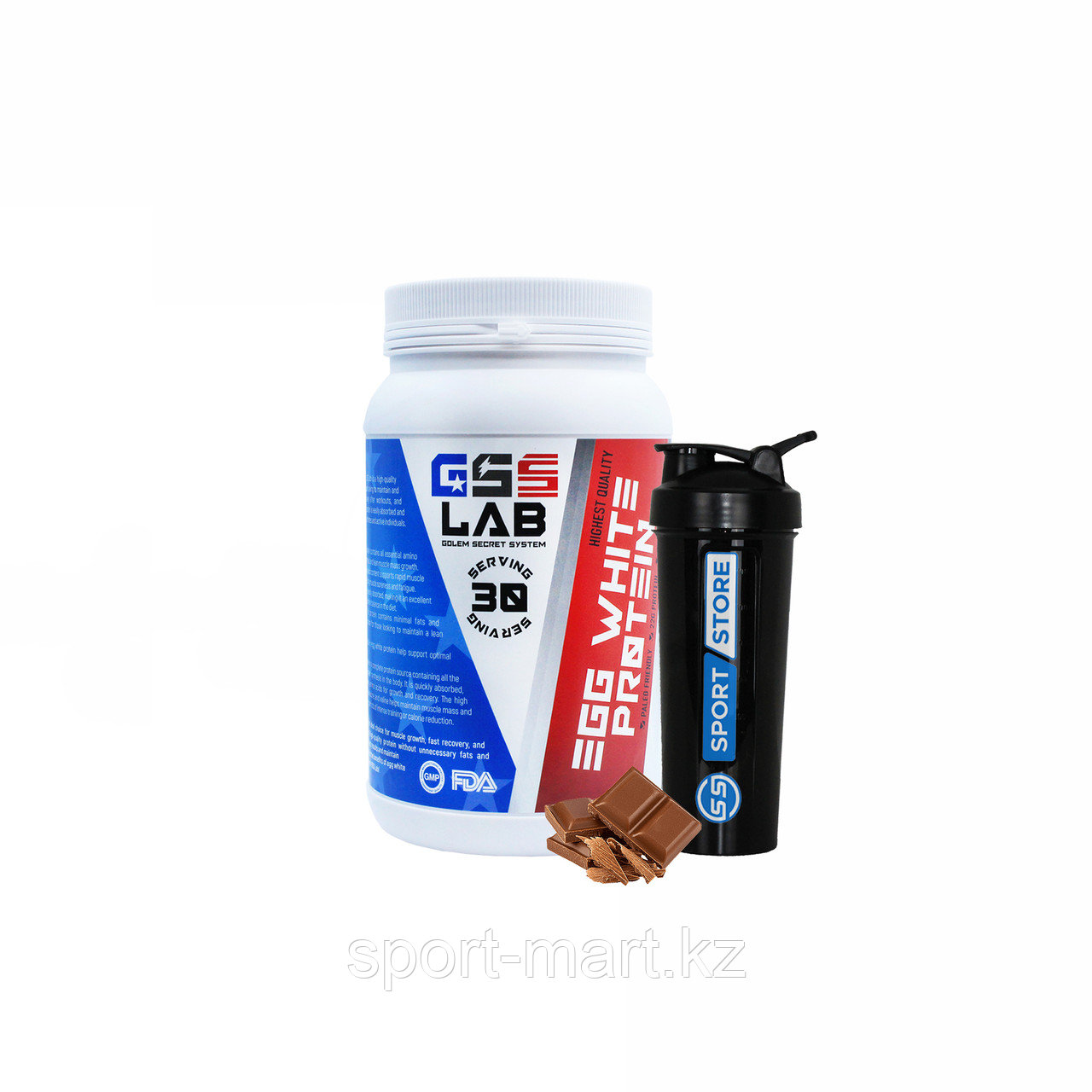 Протеин яичный GSSLab Egg Whey 30 порций 900 гр