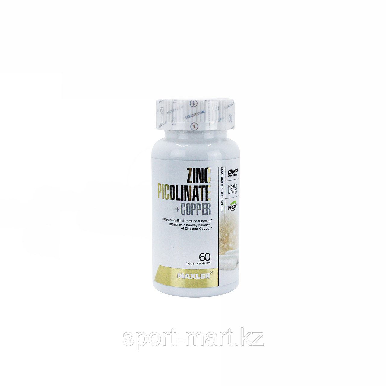 Цинк пиколинат+ медь Maxler 60 капсул
