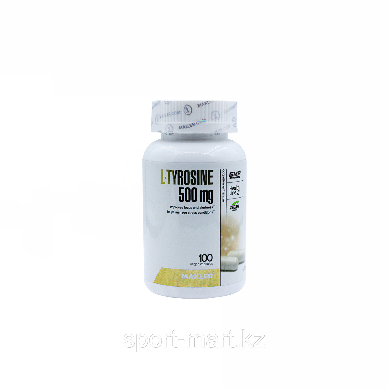 Тирозин Maxler L-Tyrosine 100 капсул 500 мг