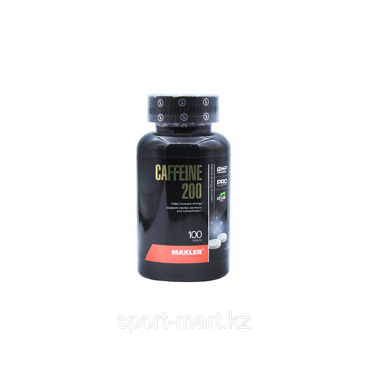 Кофеин Maxler Caffeine 100 таблеток 200 мг