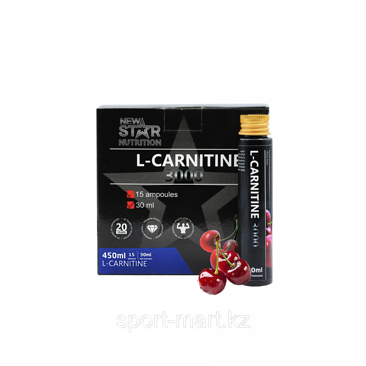 Концентрат карнитина New Star Ultimata L-Carnitine Shots 15 шт.*30 мл