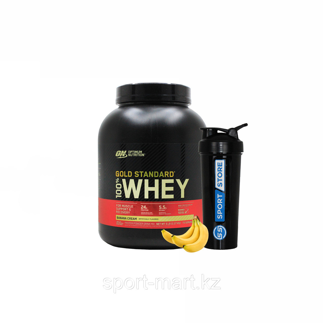 Протеин сывороточный Optimum Nutrition Whey Gold Standard 73 порций 2273 гр