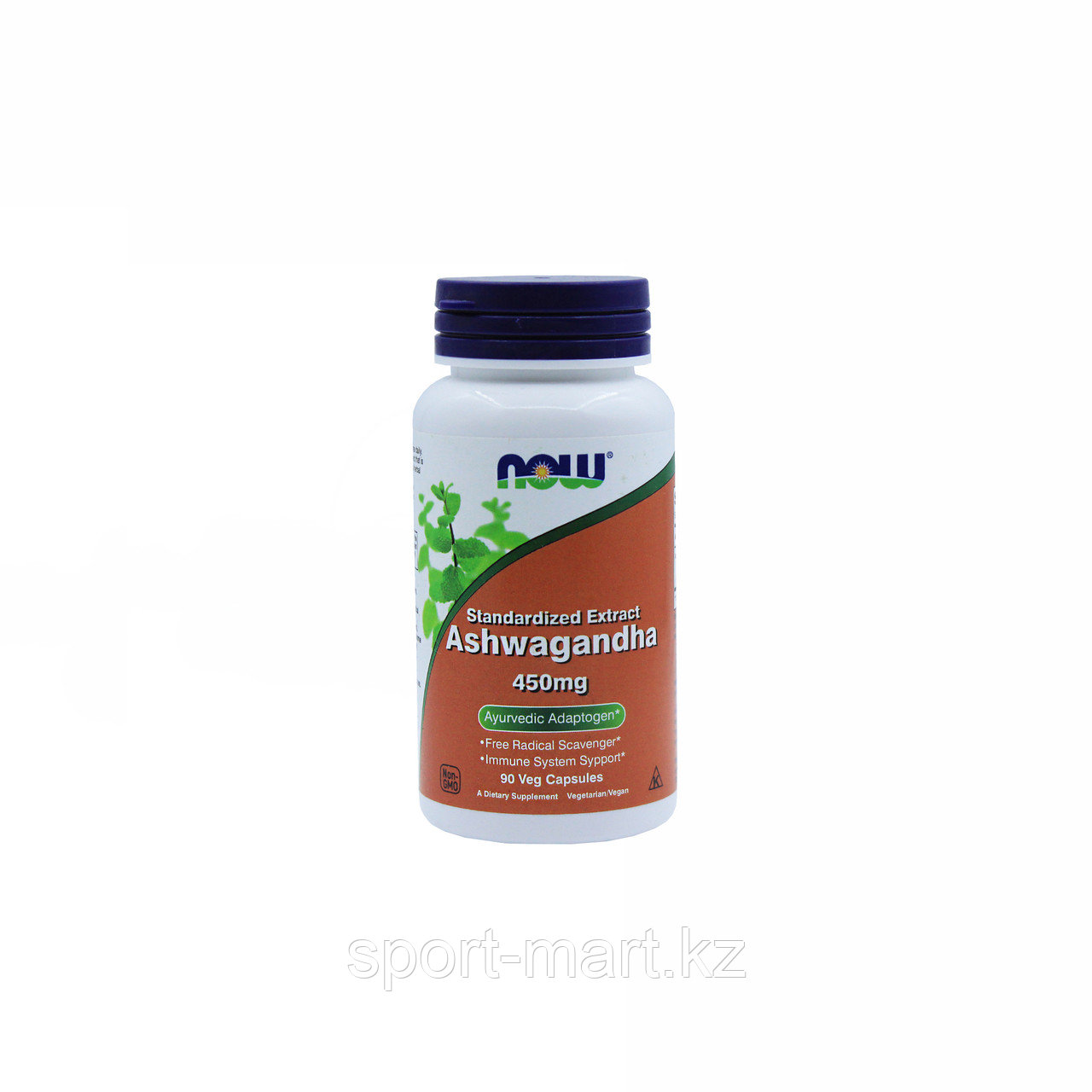 Ашвагандха NOW Ashwagandha Extract 450 мг 90 капсул