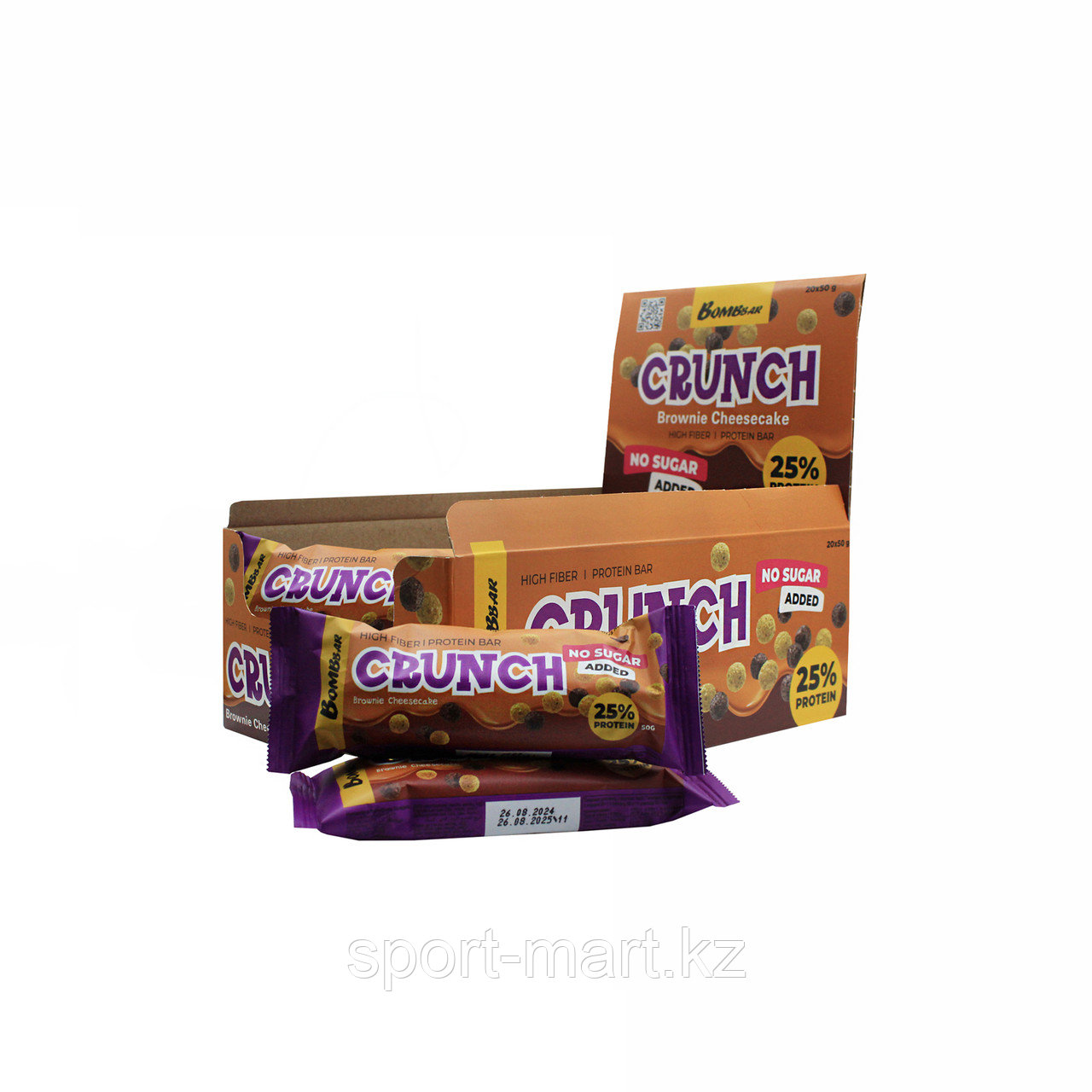 Батончик протеиновый Bombbar Crunch