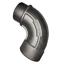 Патрубок угловой ПУ130/90 Неокрашенная