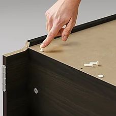 Стеллаж Билли эффект темно-коричневого дуба, 80x28x202 см ИКЕА, IKEA, фото 6