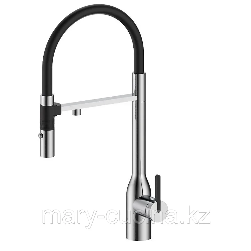 Кухонный Смеситель Нерж Paulmark Magneto One - брашированная сталь (Ma213188-BS)
