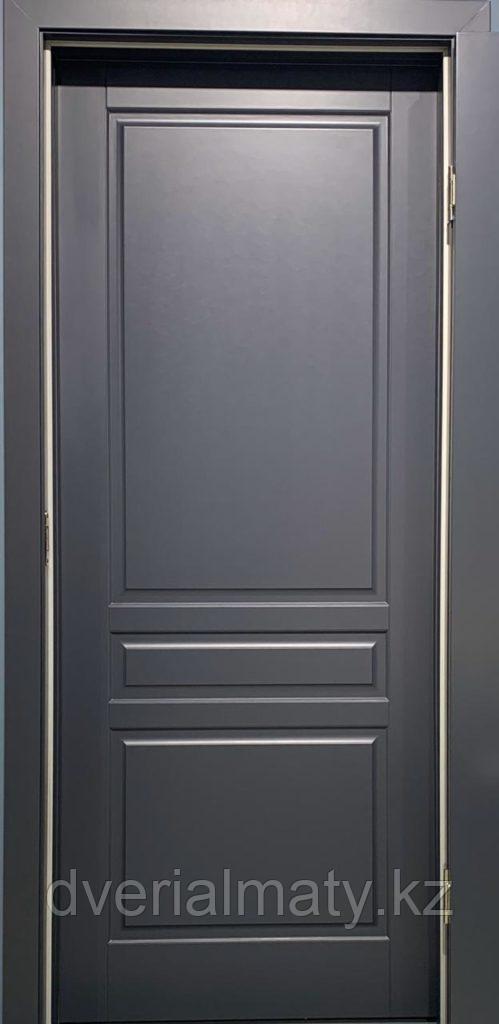 DL 605 ЭМАЛЬ Графит 2.0 ДГ. Дверь межкомнатная, фото 1