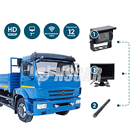 Беспроводной комплект (камера+монитор 7'') NSCAR PK101 Full HD