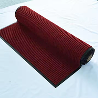 Дорожка грязезащитная, бордовая, Д-15м, Ш-120см, В-6мм