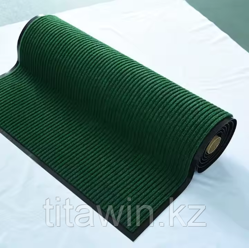 Дорожка грязезащитная, зелёная, Д-15м, Ш-160см, В-6мм