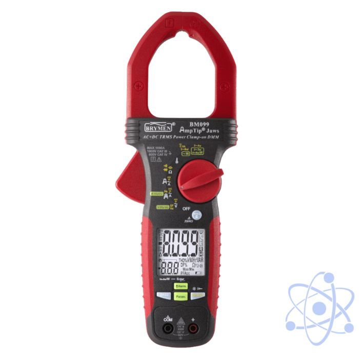 BM099 – токовые клещи с функцией измерения мощности