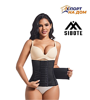 Пояс корсет стягивающий моделирующий корректирующий Sibote ST-7430 Black S