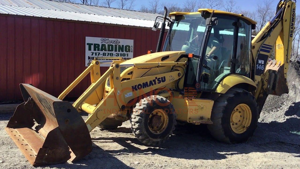 Радиатор для KOMATSU WB146, фото 1