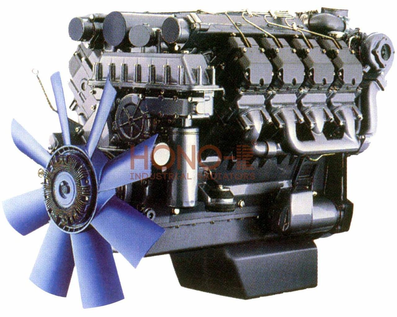 Радиатор охлаждения двигателя Deutz TCD2015V8