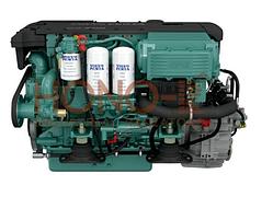 Радиатор охлаждения двигателя Volvo Penta D6-435