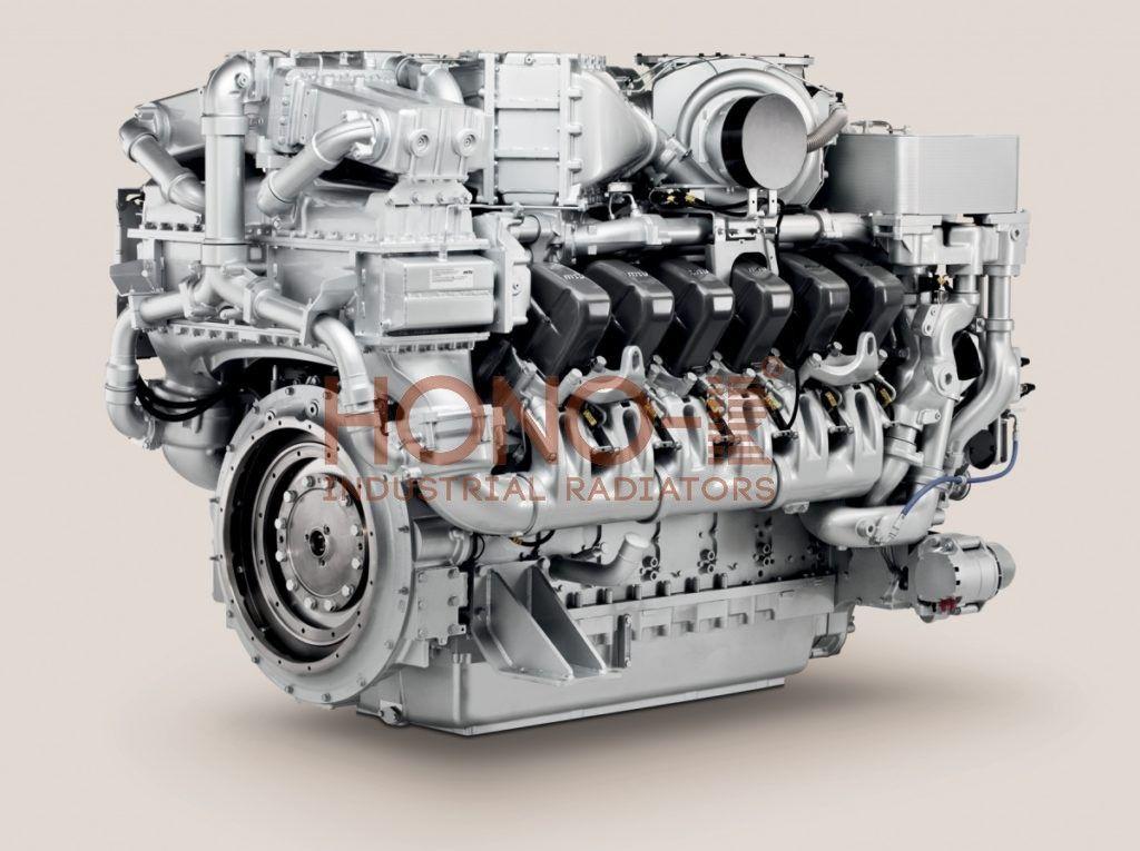 Радиатор охлаждения двигателя MTU 12V4000G23R2E