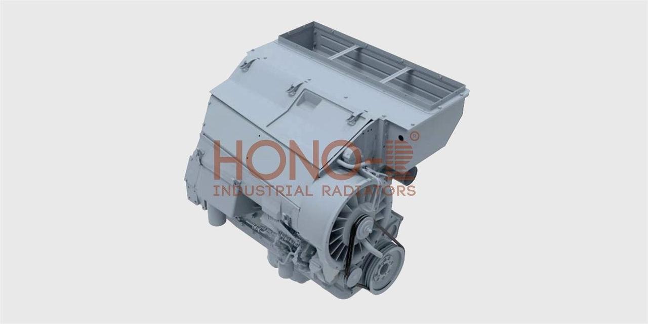 Радиатор охлаждения двигателя Deutz TD 914 L6