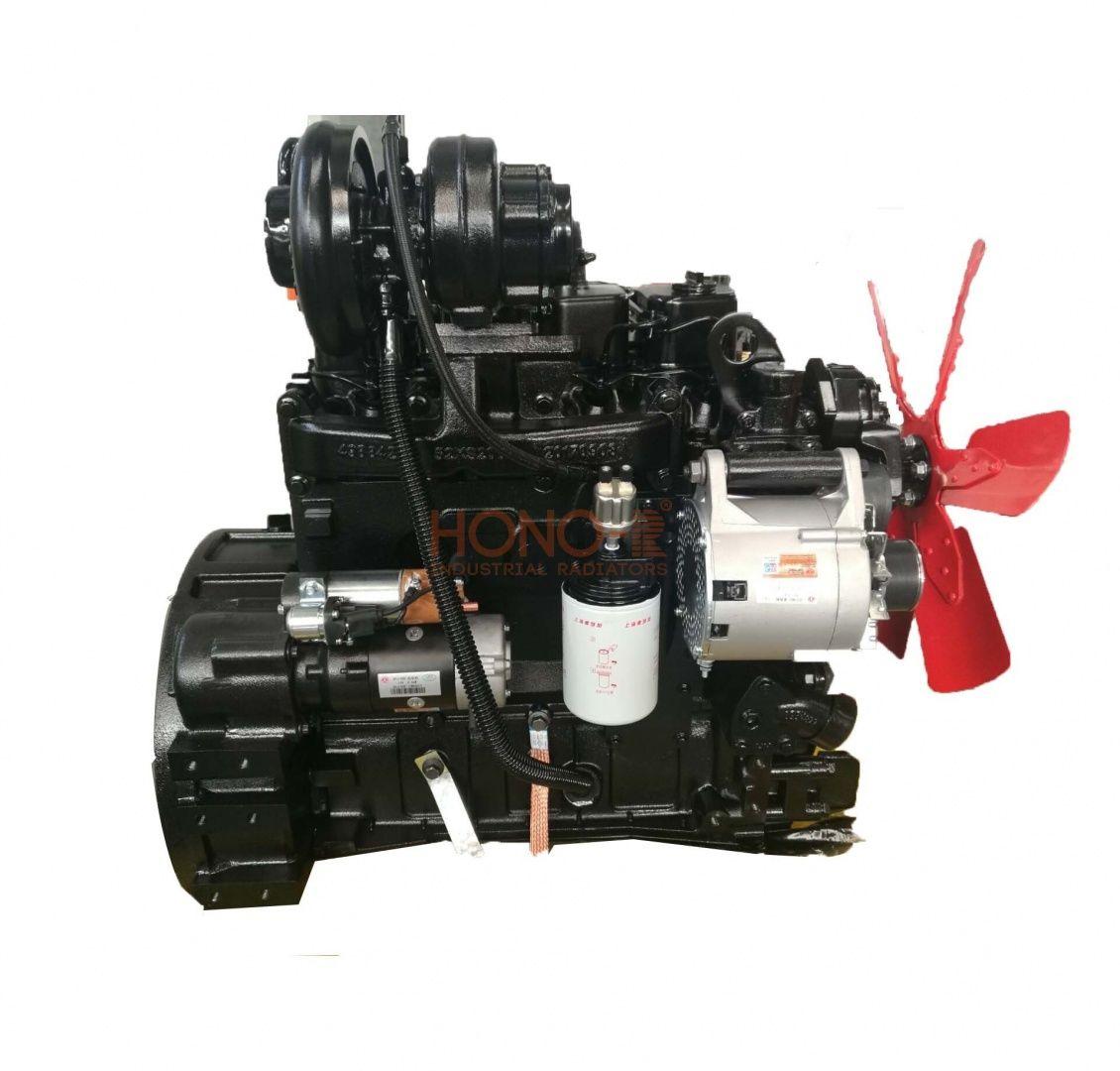 Радиатор охлаждения двигателя Cummins 4BTA3.9-C130