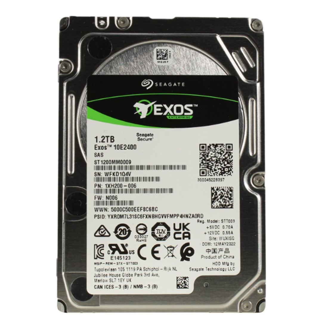 Жесткий диск Seagate Exos 10E2400 ST1200MM0009 1,2TB SAS, фото 1