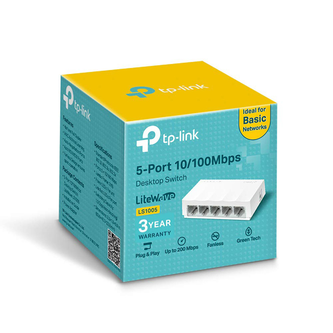 Коммутатор TP-Link LS1005, фото 1