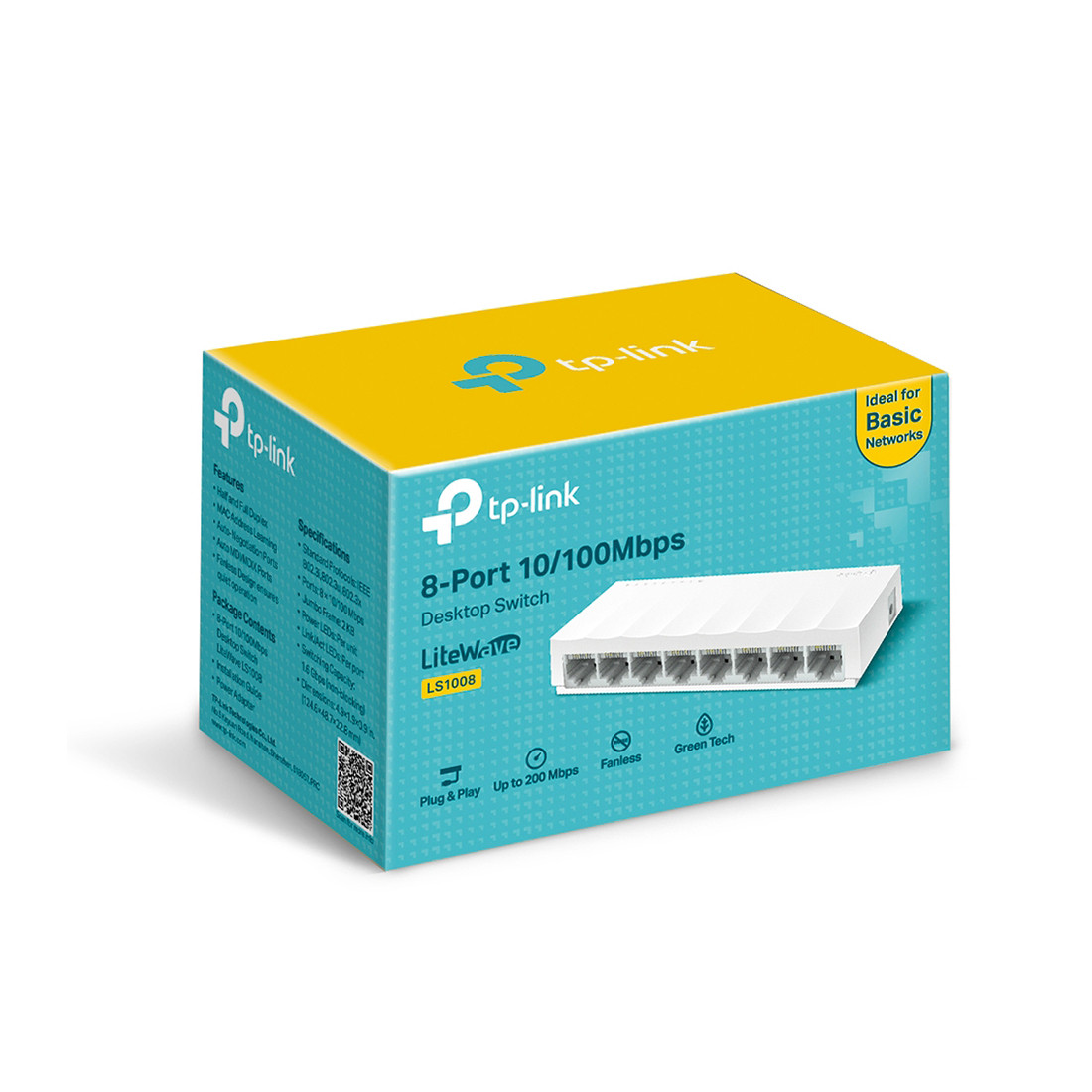 Коммутатор TP-Link LS1008, фото 1