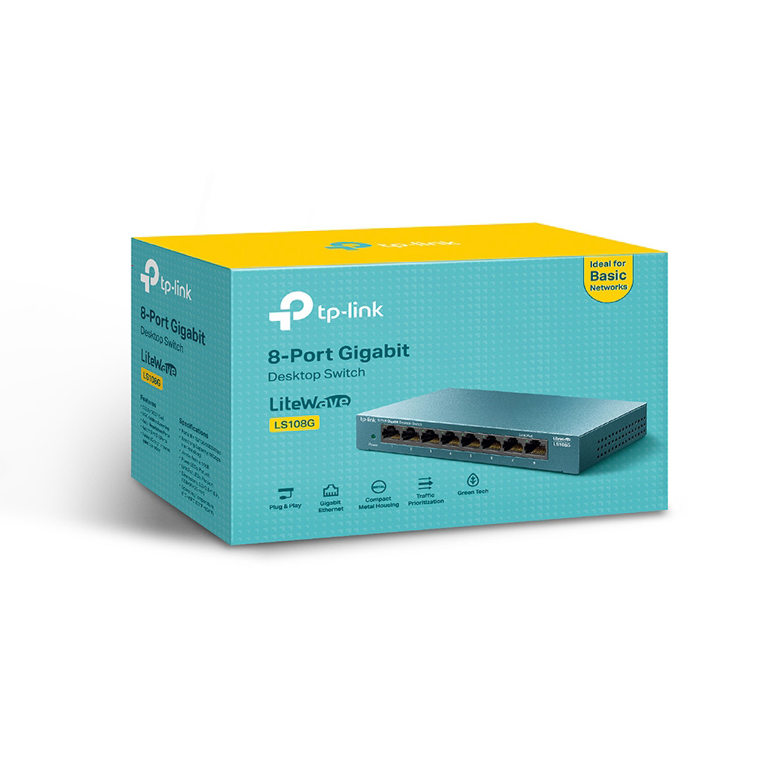 Коммутатор TP-Link LS108G, фото 1