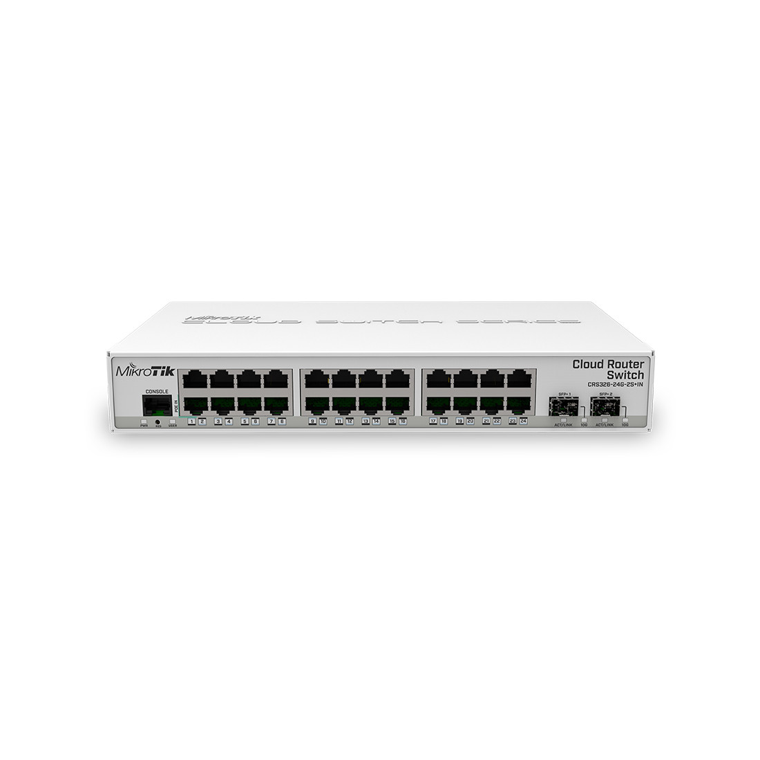 Коммутатор MikroTik CRS326-24G-2S+IN, фото 1