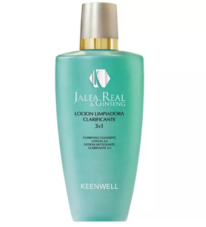 Keenwell Jalea Real & Ginseng Очищающий лосьон 3в1 Clarifying Cleansing Lotion 3x1 Мицеллярная вода 250ml, фото 1