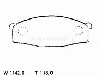 Колодки тормозные перед NISSAN ATLAS F23